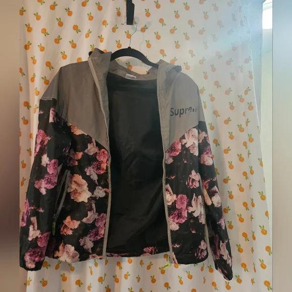 Not Quite Supreme Reflective Floral Jacket - Picture 6 of 8